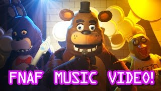 Five Nights At Freddys Live Action Music Video  FNAF Song  Screen Team [upl. by Yllak]