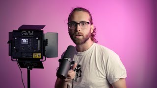 Is This The Best Budget RGB Lighting Kit  GVM 800D Light Review [upl. by Lemart]