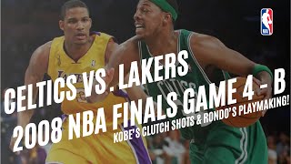 【NBA Throwback】🔥 2008 NBA Finals Game 4  Second Half  Celtics vs Lakers – Legendary 🏀💥  B [upl. by Rachaba]