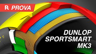 Dunlop SportSmart MK3 prova in strada e in pista del nuovo pneumatico [upl. by Rolat]