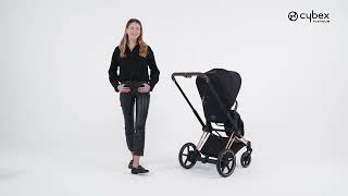 How to Position your Hands on the Handlebar I ePRIAM Stroller I CYBEX [upl. by Naiditch]