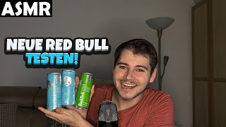 ASMR  NEUE RED BULL ENERGY TESTEN GERMAN  ASMR Tony [upl. by Nosyaj]