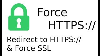 Force  Redirect to SSL https on website [upl. by Aihsem]