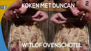 Witlof Ovenschotel met ham en kaas makkelijk recept koken met duncan 02 [upl. by Aihseket]