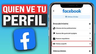 ✅Cómo Saber Cuantas Personas REVISAN mi PERFIL de FACEBOOK 2024 [upl. by Iorgo]