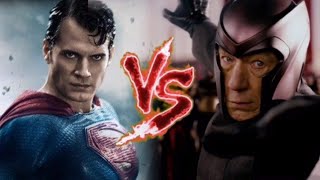 SUPERMAN VS MAGNETO Super Powers Recreation [upl. by Thorley108]