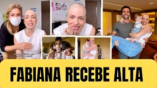 FABIANA JUSTUS RECEBE ALTA HOSPITALAR E REENCONTRA OS FILHOS 😱 [upl. by Charyl]