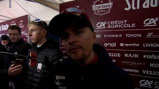 Tom Pidcock  Interview before the race  Strade Bianche 2024 [upl. by Ane]