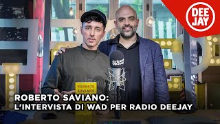 Roberto Saviano ospite a SayWaaad – Puntata del 31 maggio 2024 [upl. by Hillhouse]