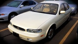 1994 Infiniti J30 Start Up Quick Tour amp Rev With Exhaust View  41K [upl. by Rugen]