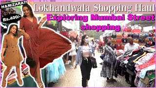 LOKHANDWALA STREET SHOPPING TRY ON HAUL  EXPLORING NEW MARKETS STARTING Rs100  SIMMY GORAYA [upl. by Ennaus]