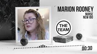 Marion Rooney  THE TEAM Testimonial [upl. by Ursulette]