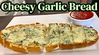 How To Make Homemade Cheesy Garlic Bread [upl. by Travax]