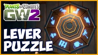 Gnome Vault Lever Puzzle Solution  Gnomish Perspective Hat  Plants vs Zombies Garden Warfare 2 [upl. by Yesor]