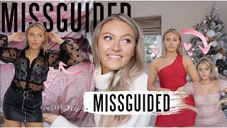 MISSGUIDED TRY ON HAUL CHRISTMAS amp NYE WITH BLACK FRIDAY DISCOUNT [upl. by Worden89]