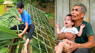 FULL VIDEO Procedure building a new kitchen with bamboo land  Harvest melons pumpkins to sell [upl. by Ester]