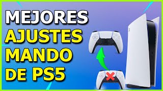 Cambia Estos Ajustes en tu Mando de PS5 YA Mejores Ajustes DualSense [upl. by Holtz]