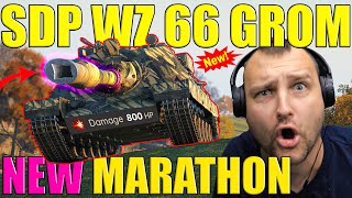 First Impressions New SDP wz 66 Grom Marathon in WoT [upl. by Ykciv80]