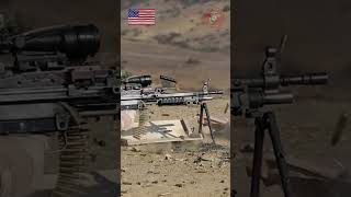 Infantrymen Refine Machine Gun Marksmanship no1trending marines military usmilitary army navy [upl. by Nanor647]