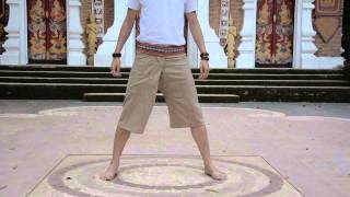 How to wear 34 Thai fisherman pants Full HD [upl. by Llezo866]