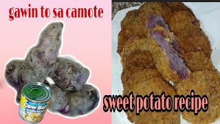 Gawin ito sa camote sweet potato recipe masarap na pang miryenda pang negosyo pa [upl. by Ahsemit]