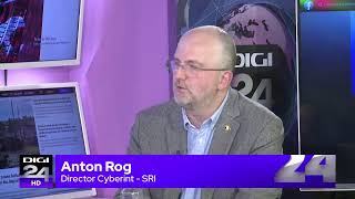 Anton Rog director al Centrului Naţional Cyberint este invitat la Interviurile Digi24ro [upl. by Joaquin]