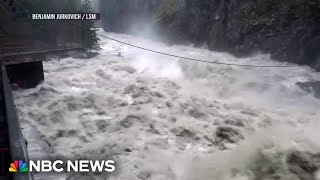 Deadly flooding in Pacific Northwest after relentless rain [upl. by Reba]