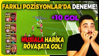 MUSİALA HARİKA RÖVAŞATA GOL🔥🔥 KİMMİCHMUSİALADAVİES FARKLI POZİSYONLARDA DENEDİM EFOOTBALL 2024 [upl. by Radford935]