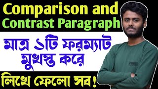 Compare and contrast related paragraph writing format  Multiple Paragraph writing system [upl. by Devaney]