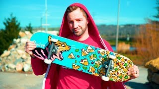 NEW SKATEBOARD FOR THE WINTER  Andy Schrock [upl. by Leanahtan]