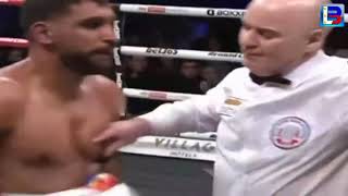 AMIR KHAN VS KELL BROOK FIGHT HIGHLIGHTS 2022 [upl. by Adnaval]