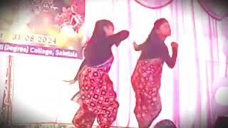 welcome ceremony 🥰 PS College Saintala rexim sambalpuri songs [upl. by Fital]