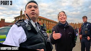 Met Police TYRANT Shut Down at Hampton Palace 😡🚔🕍🛸❌ [upl. by Thane]