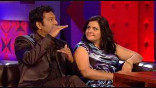 HQ Nina Wadia amp Nitin Ganatra on Jonathan Ross 20100604 [upl. by Haiel]