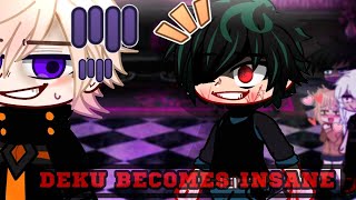 VILLAIN DEKU BECOMES INSANE⁉️ BkDk GCMM 🧡💚 VILLAINS AU [upl. by Acinaj75]