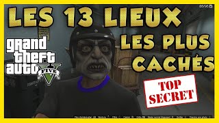 GTA 5  Les 13 lieux les plus cachés [upl. by Garlanda733]