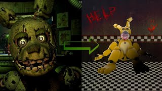 Fnaf challenge Kill the guard with the skin of animatronics who kill you part 2 [upl. by Nnaitak]