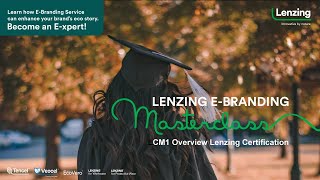 Masterclass CM1 Overview Lenzing Certification  Italian  Lenzing Group [upl. by Hermes]