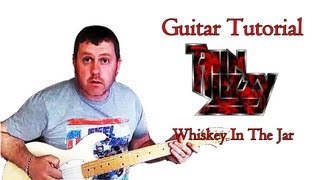 Whiskey In The Jar Guitar Solo  Thin Lizzy Guitar Tutorial [upl. by Anaujat]