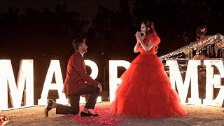 Must watch❤️ Best Proposal Ever💍  Bollywood Wedding Proposal [upl. by Schulz671]