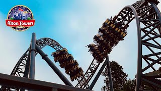 The Smiler Off Ride 2024 💛🖤 altontowers [upl. by Odlaniger]