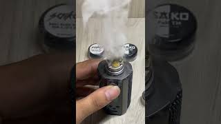 Mod vaporesso target 200  rda hadaly single coil 🔥 [upl. by Ahsias339]