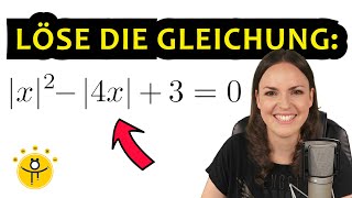 Löse die Gleichung – Betrag auflösen Betragsgleichung lösen [upl. by Ahtnama77]