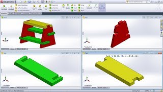 SolidWorks Assembly Exercises for Beginners  1  Solidworks Assembly Examples [upl. by Shepp]