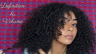 CURLY HAIR ROUTINE  LE PRODUIT MIRACLE   SHADALSTYLE [upl. by Denbrook160]