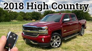 Review Heres What You Get With The 62 V8 2018 Chevy Silverado High Country [upl. by Darius]