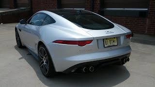 Exhaust Notes  2015 Jaguar FType R Coupe [upl. by Ridley]