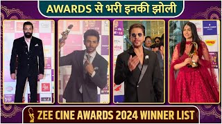 ZEE Cine Awards 2024 Winners  Adah Sharma Shah Rukh Khan amp Kartik Aaryan Bag Awards [upl. by Melena567]