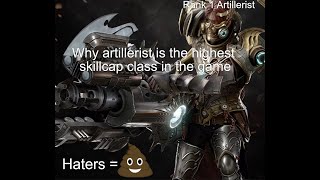 Lost Ark Rank 1 Artillerist why Artillerist is the highest skill cap class and addressing the haters [upl. by Harras]