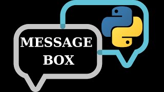 Message Box Python Tkinter [upl. by Azeel161]